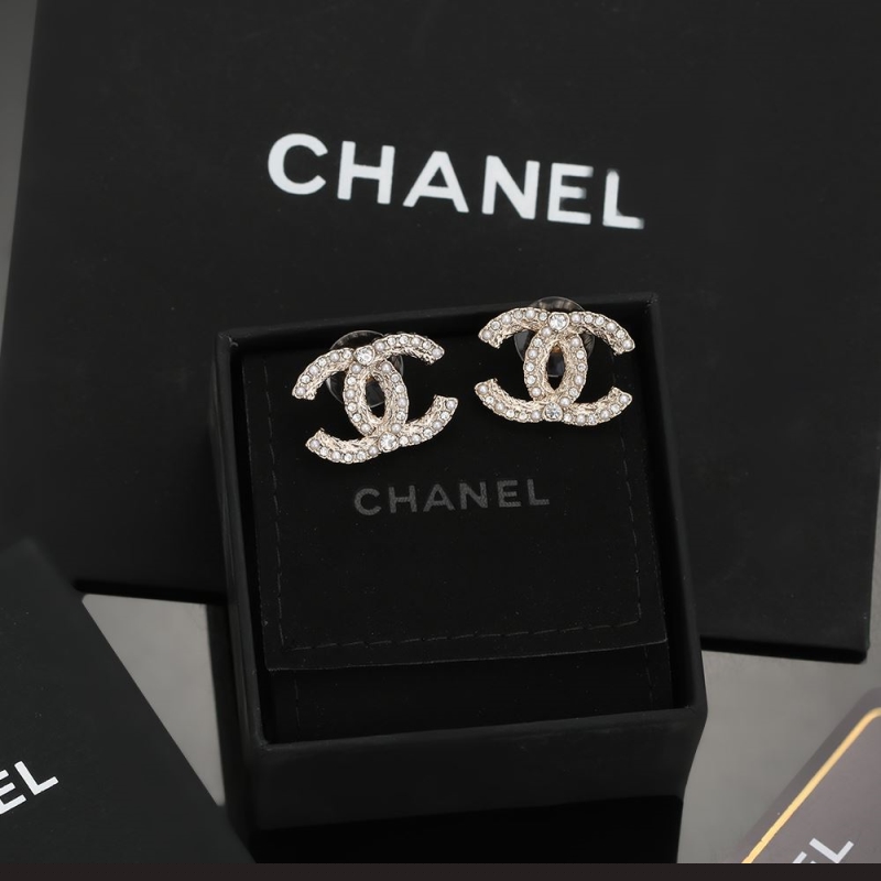 Ch*el earrings